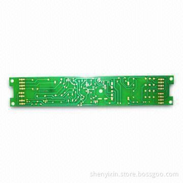 Single-sided PCB, FR4 with Immersion Gold Finishing